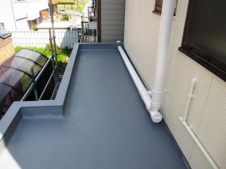 岩倉市　クールモダン住宅　外壁ALC塗装　施工例　防水工事完成　イメージ